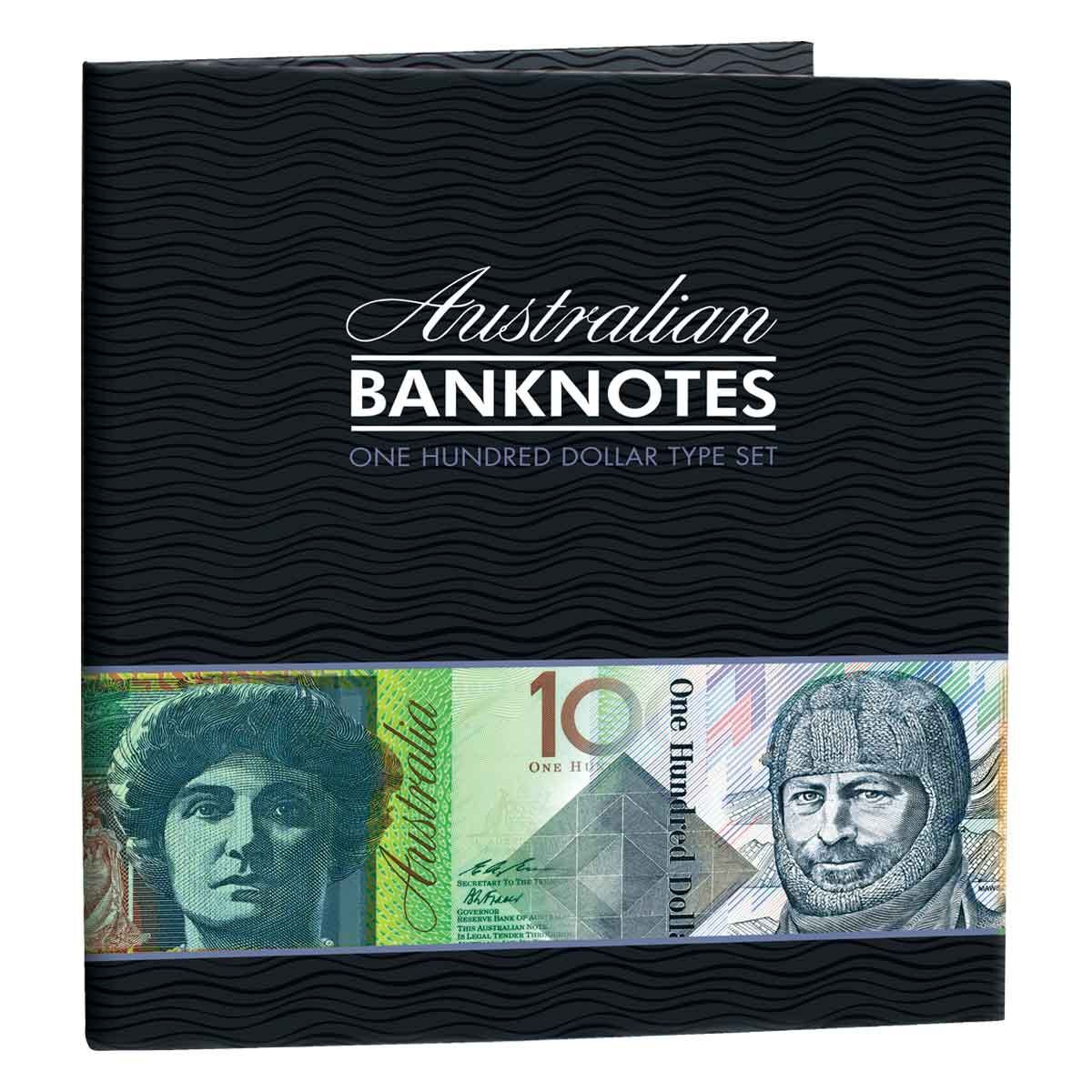 Australia $100 Banknote Type Set