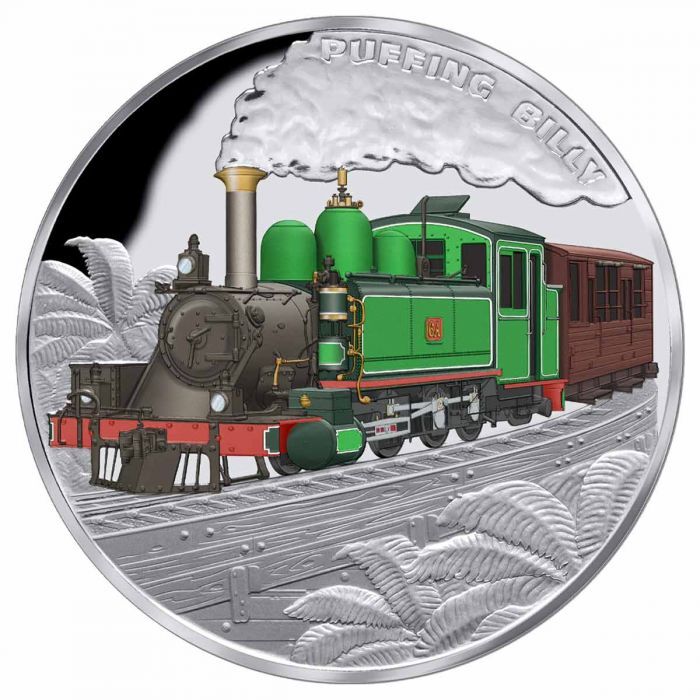 2020 $1 Puffing Billy 1oz Silver Proof Coin 
