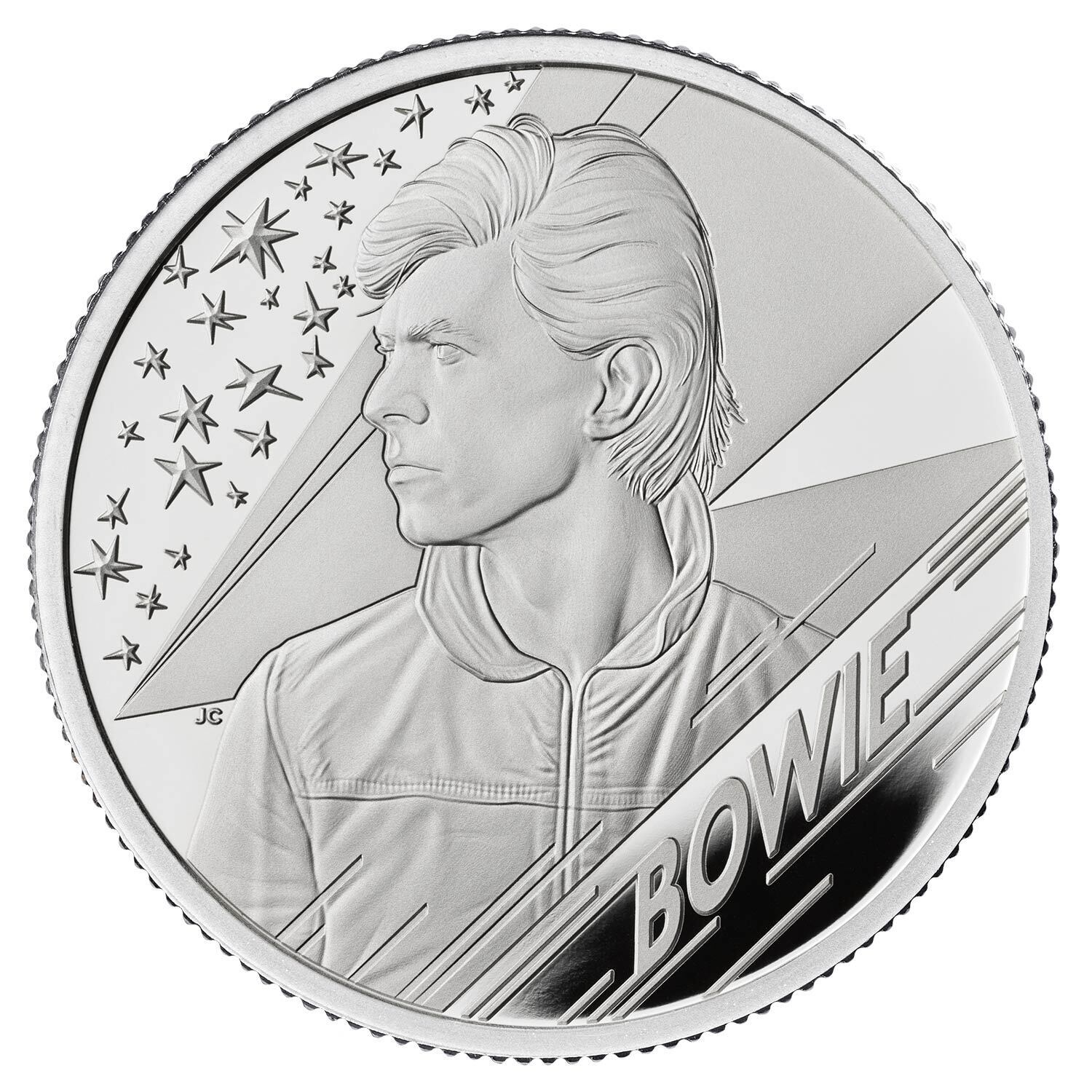 2020 £1 David Bowie 1/2 oz Silver Proof Coin