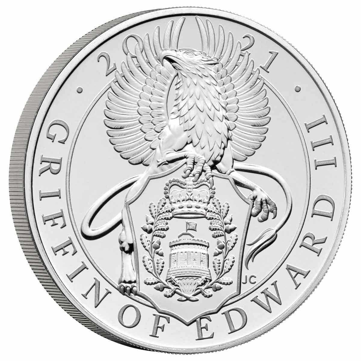2021 £5 Queen’s Beasts Griffin Brilliant Uncirculated Coin