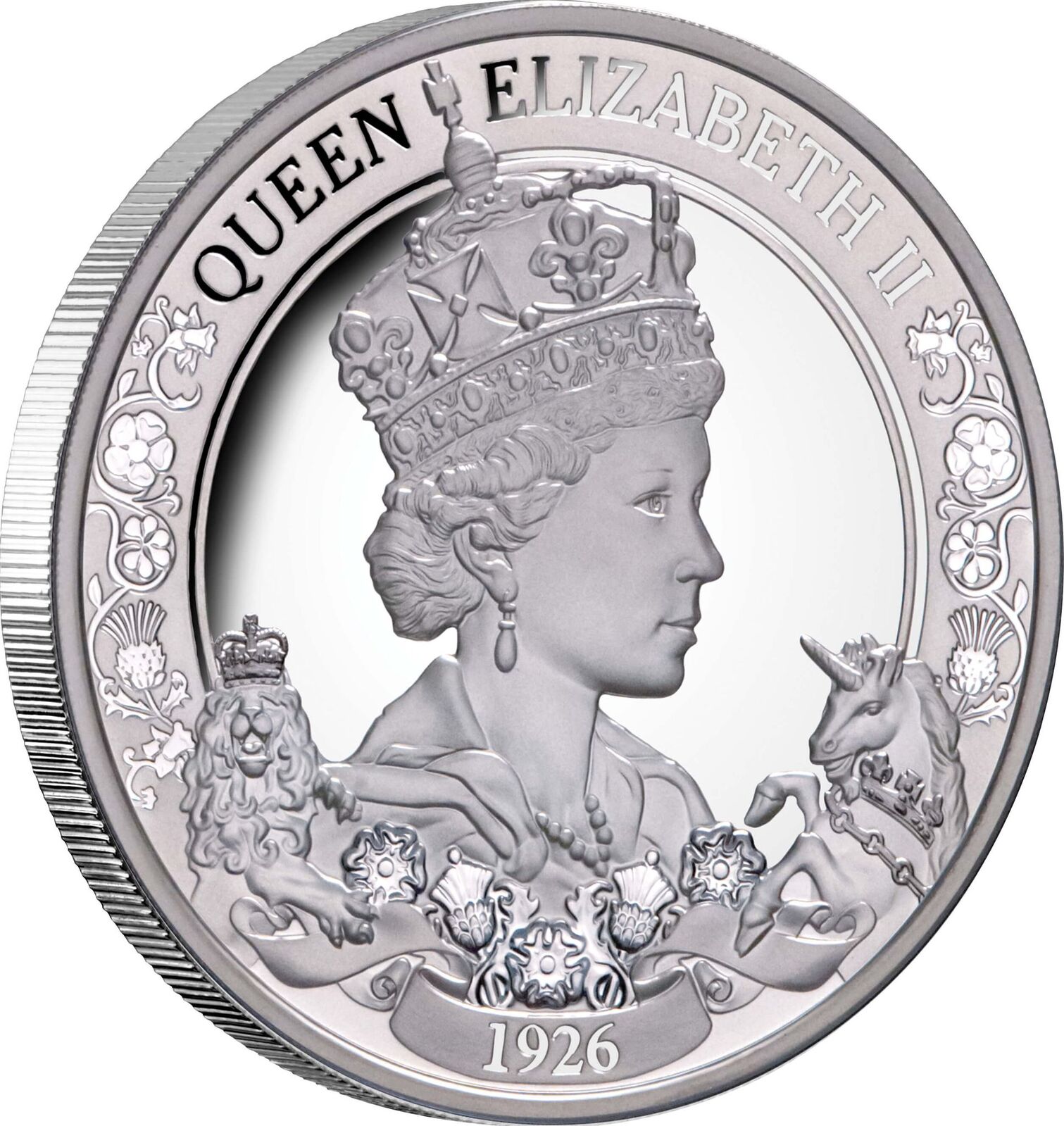 2021 $1 Queen Elizabeth II 95th Birthday 1oz Silver Proof Coin