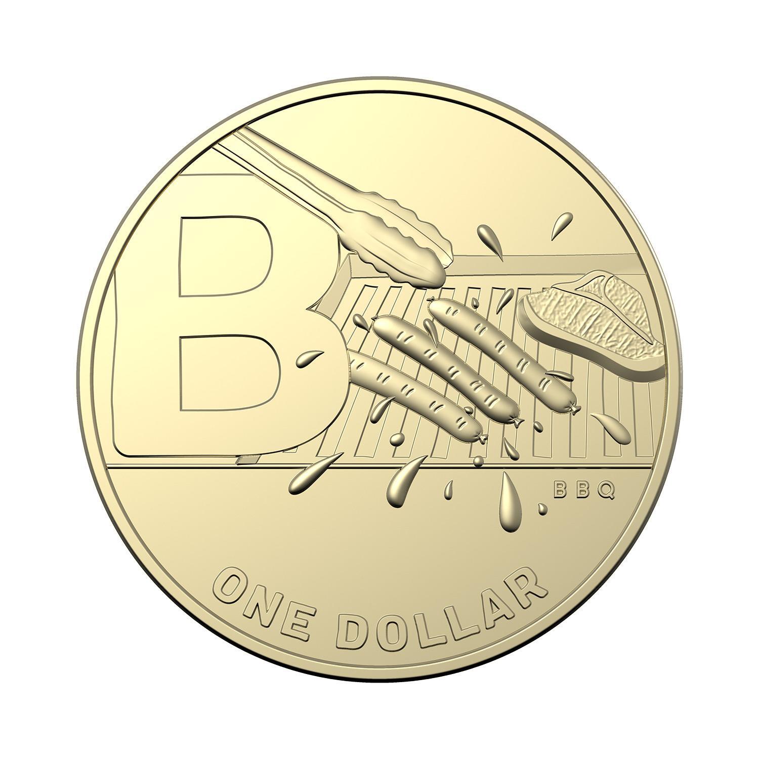 2021 $1 Great Aussie Coin Hunt 2 – Letter 'B' coin