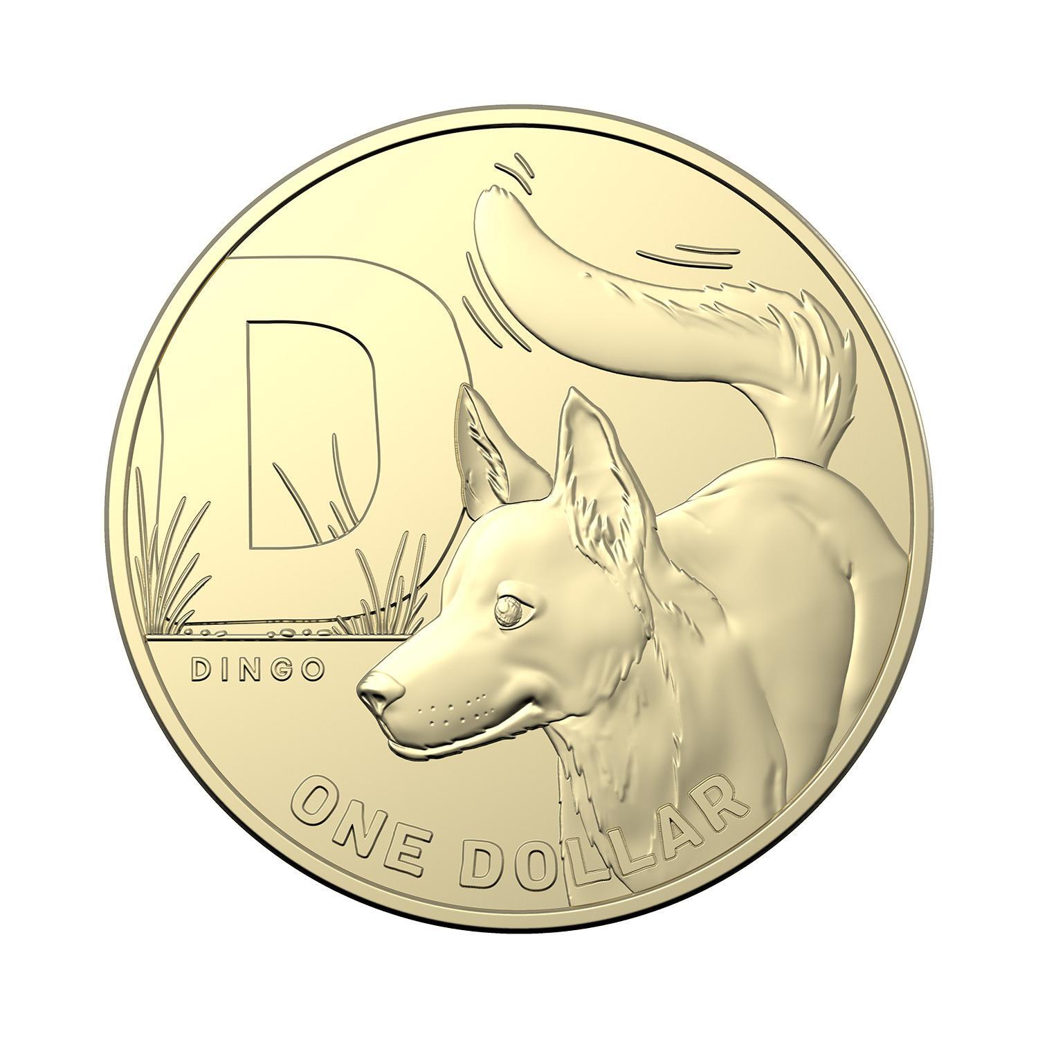 2021 $1 Great Aussie Coin Hunt 2 – Letter 'D' coin