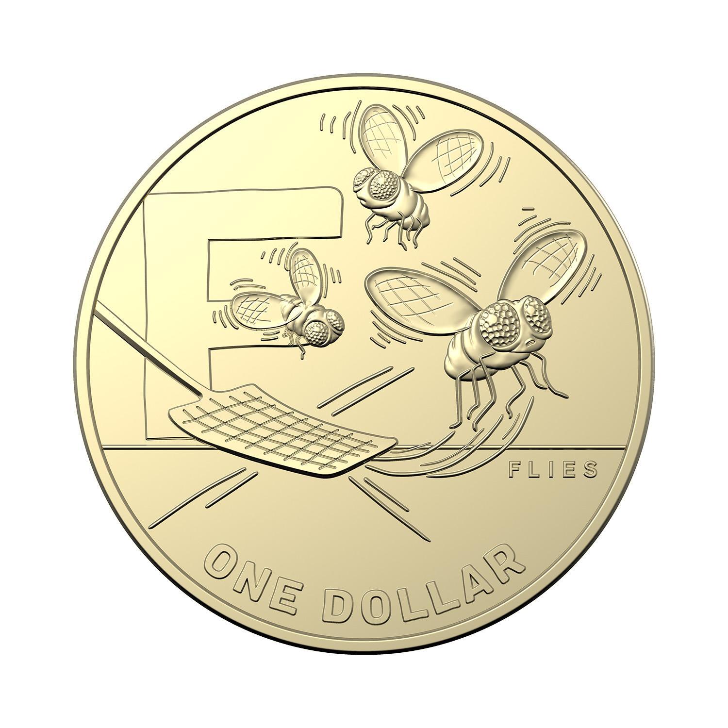 2021 $1 Great Aussie Coin Hunt 2 – Letter 'F' coin