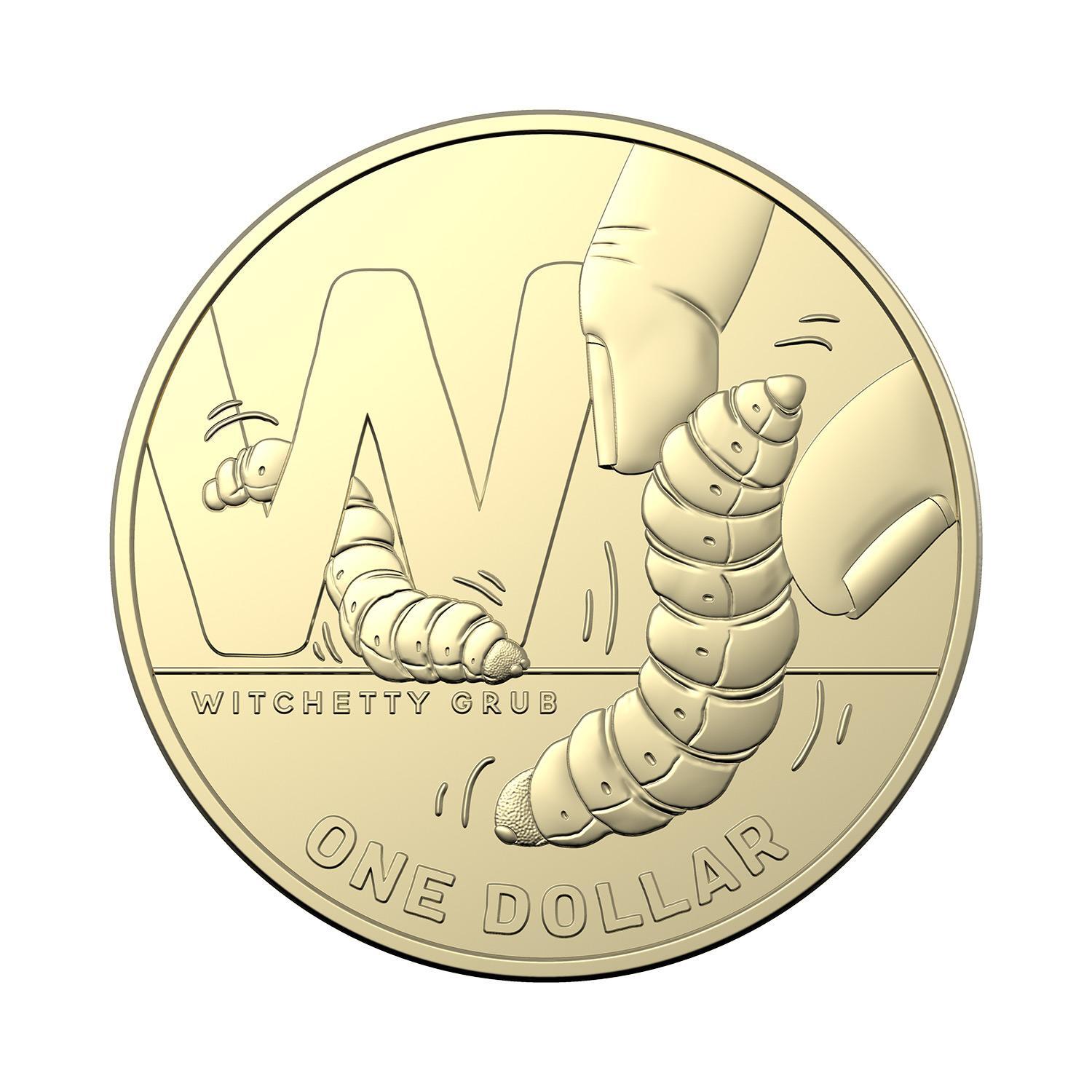 2021 $1 Great Aussie Coin Hunt 2 – Letter 'W' coin