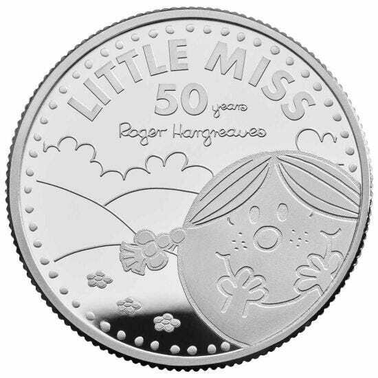 2021 £1 Little Miss Sunshine - 50th Anniversary of Mr. Men 1/2oz Silver Proof Coin