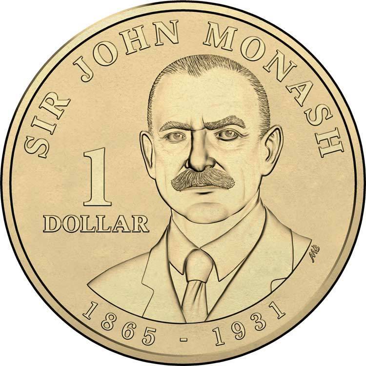 2018 $1 Sir John Monash PNC