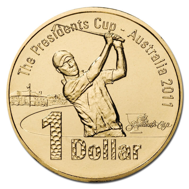 2011 $1 Golf The Presidents Cup PNC (RAM)