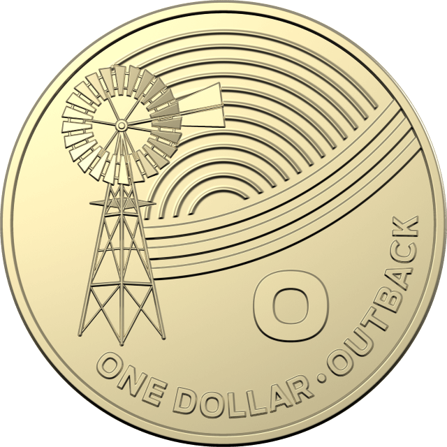 2019 $1 Letter 'O' for Outback Uncirculated