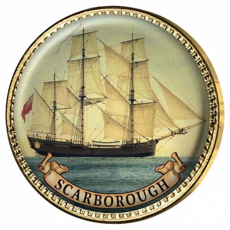 AUSTRALIA'S FIRST FLEET 11-COIN HALFPENNY & PENNY ENAMEL COLLECTION