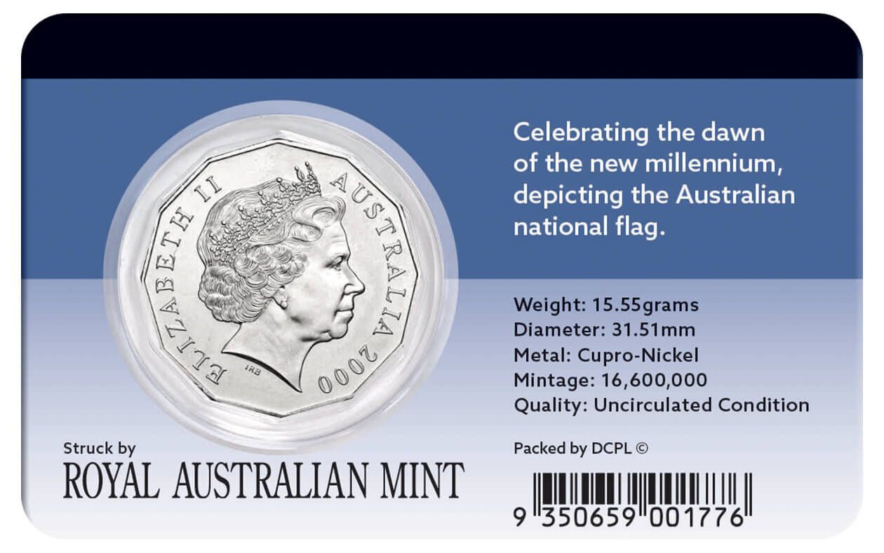 2000 50c Celebrating the Millennium Coin Pack