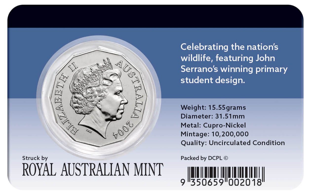 2004 Primary Student Design 50c Coin Pack