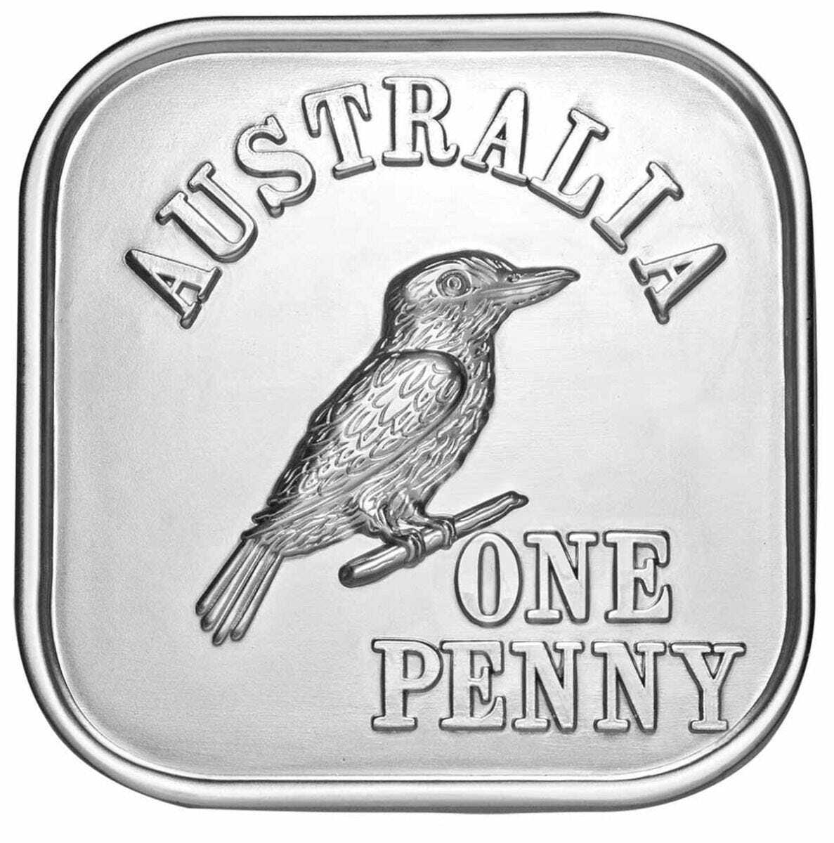 Australian Square Pattern Penny Centenary Tribute Portfolio