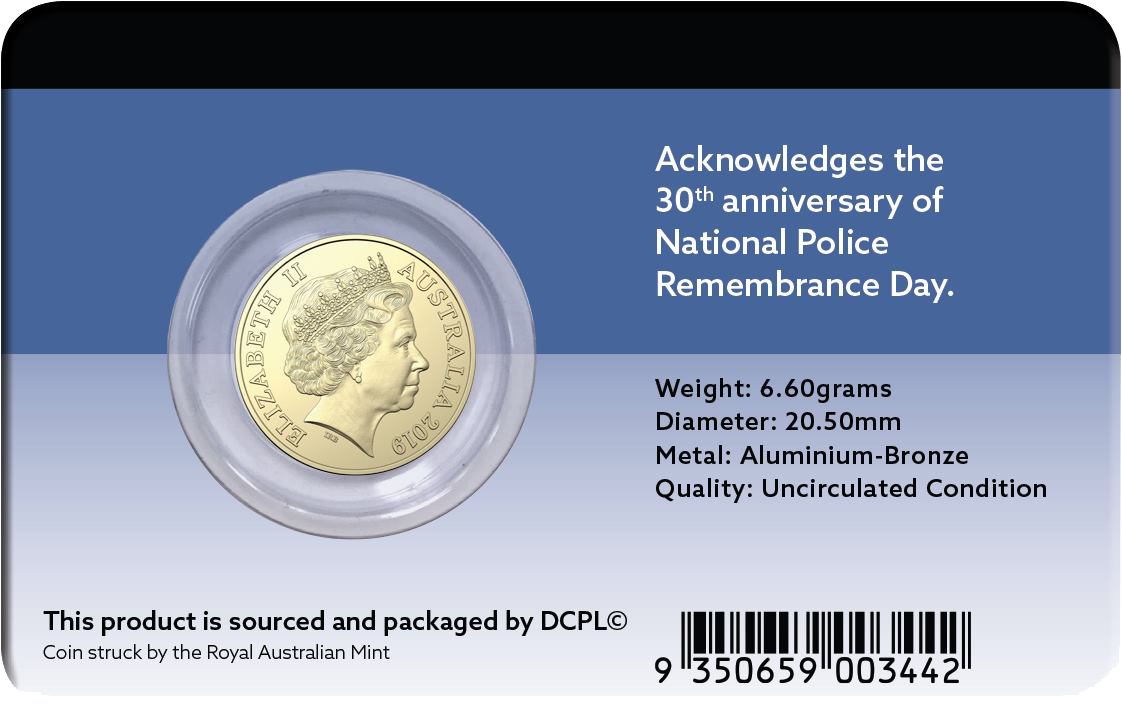 2019 $2 Police Remembrance Day Coin Pack