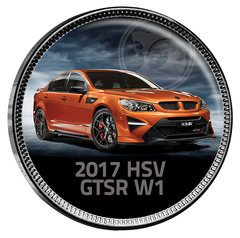 Holden HSV Enamelled Penny 9 Coin Collection