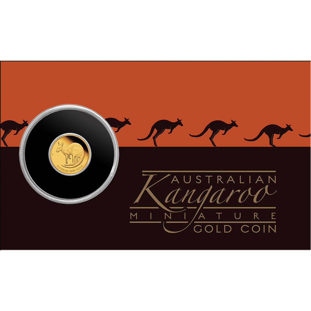 2021 0.5g Mini Roo Gold Coin - Aussie Coins and Notes