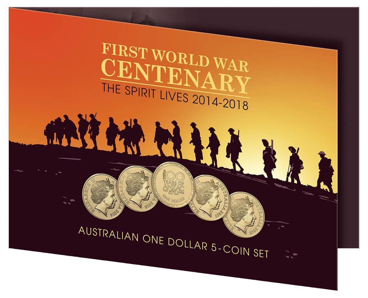 <b>2015 $2 Red ANZAC DAY Coin Pack</b>