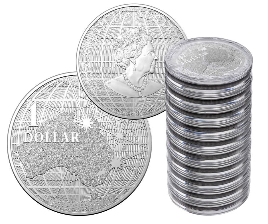 <b>2020 $1 RAM Silver Bullion Beneath The Southern Skies 1 Oz Coin</b>