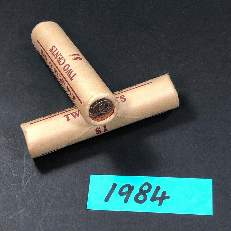 2 Cent Royal Australian Mint Rolls