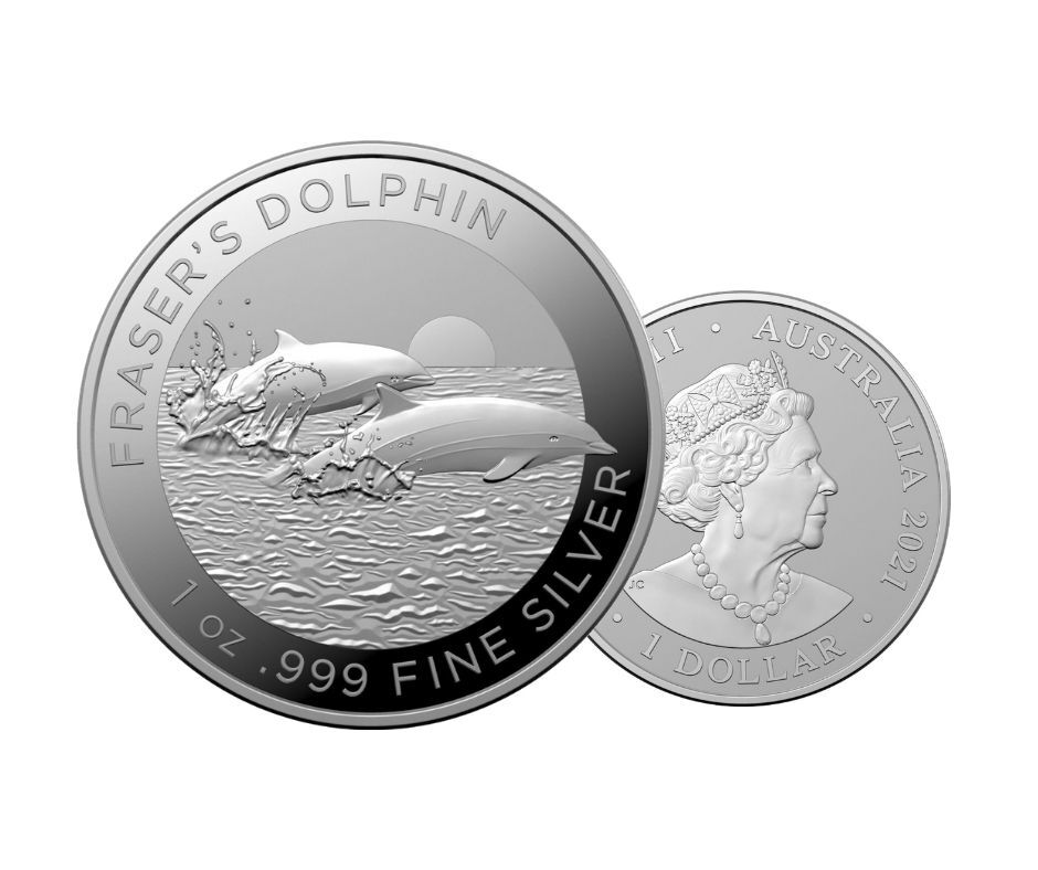 <b>2021 $1 Fraser s Dolphin Investment Coin</b>