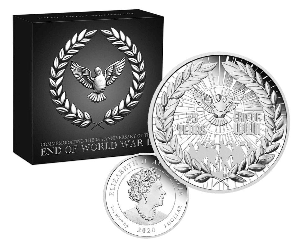 End Of WWII Collectors Coins