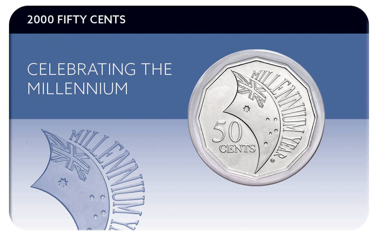 Download 2000 50c Celebrating the Millennium Coin Pack - Aussie Coins and Notes