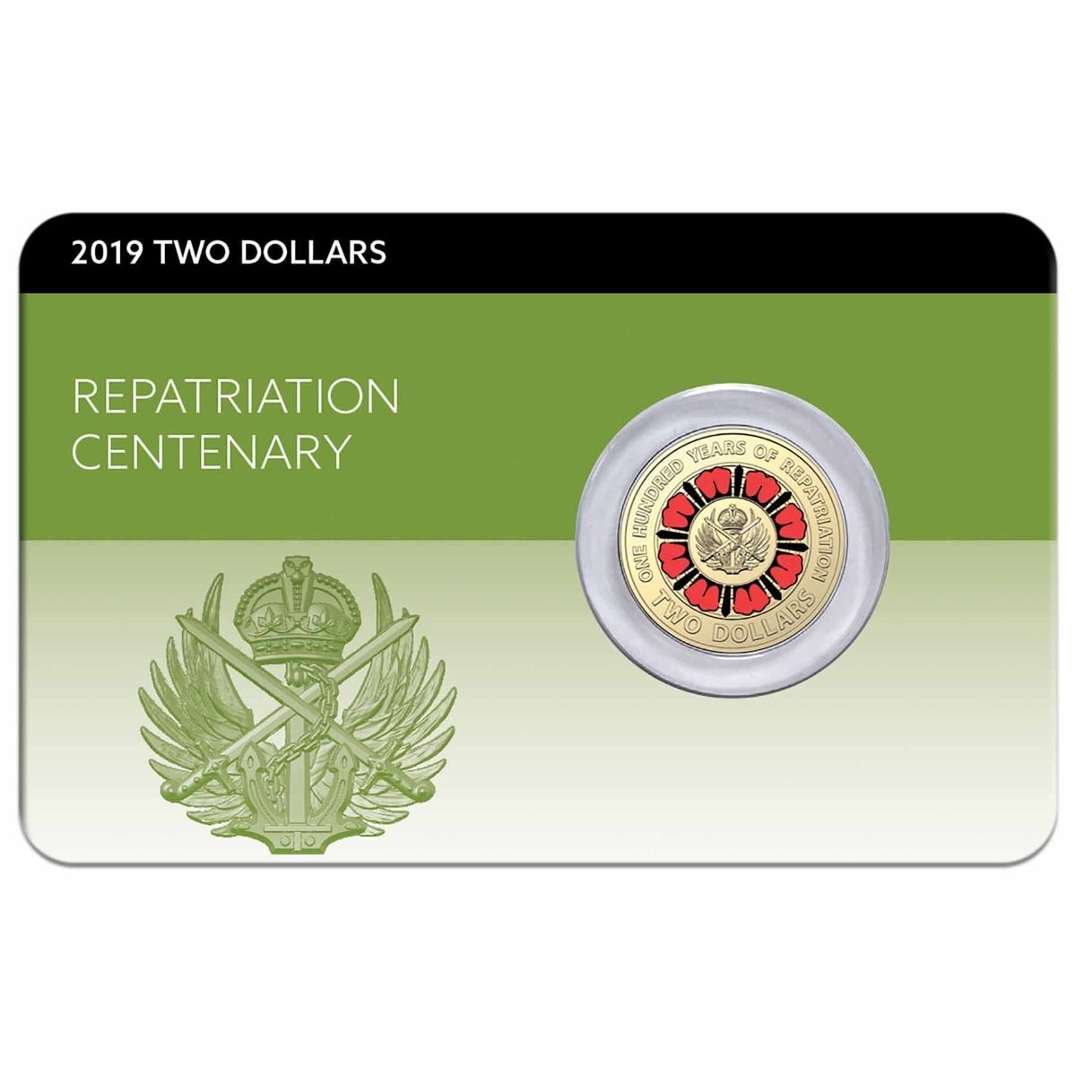 2019 $2 Repatriation Centenery Coin Pack
