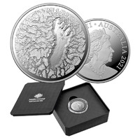 2021 $1 Mungo Footprint 1/2oz Fine Silver