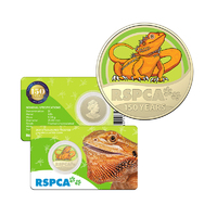 2021 $1 Lizard - 150th Anniversary Of The RSPCA UNC