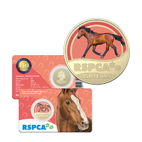 2021 $1 Horse - 150th Anniversary Of The RSPCA UNC