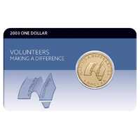 2003 $1 Australia's Volunteers Coin Pack