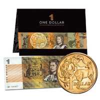 $1 Last Note & First Coin Pack Uncirculated