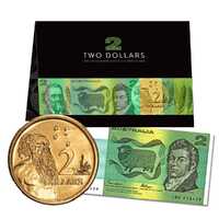 $2 Last Note & First Coin Pack Uncirculated