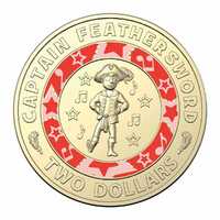 2021 $2 Captain Feathersword - Wiggles 30th Anniversary UNC