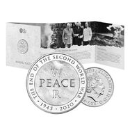 2020 £5 75th Anniversary of the End of WWII Brilliant Uncirculated Coin