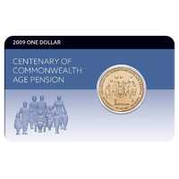 2009 $1 Centenary of Commonwealth Age Pension Coin Pack