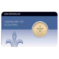  2008 $1 Centenary of Scouts Coin Pack