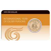 1999 $1 International Year of Older Persons Coin Pack