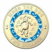2021 $2 Wags The Dog - Wiggles 30th Anniversary UNC