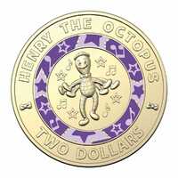 2021 $2 Henry The Octopus - Wiggles 30th Anniversary UNC