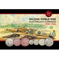 WWII Anniversary Predecimal 6-Coin Collection