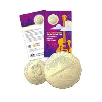 2022 50c Tamworth Country Music 50th anniversary Festival UNC