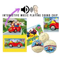 The Wiggles Impressions Postal Numismatic Cover Set Sound Chip 