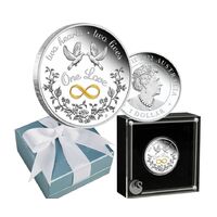 2022 $1 One Love 1oz Silver Proof Coin