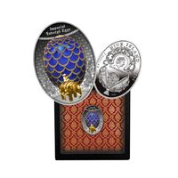 2021 $1 Pinecone Egg - Imperial Faberge Eggs Silver Coin
