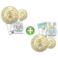 2021 + 2022 $2 Tooth Fairy UNC Two Coin Set