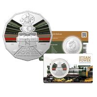 2022 50c Australian Steam Trains - Commonwealth Railways NM 25