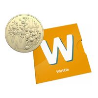 2022 $1 Great Aussie Coin Hunt 3 – Letter 'W' coin