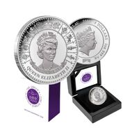  2022 $5 Queen Elizabeth II Platinum Jubilee 1oz Silver Proof Coin