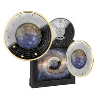 2021 Solar System - Mercury 500 Francs Silver Proof Coin